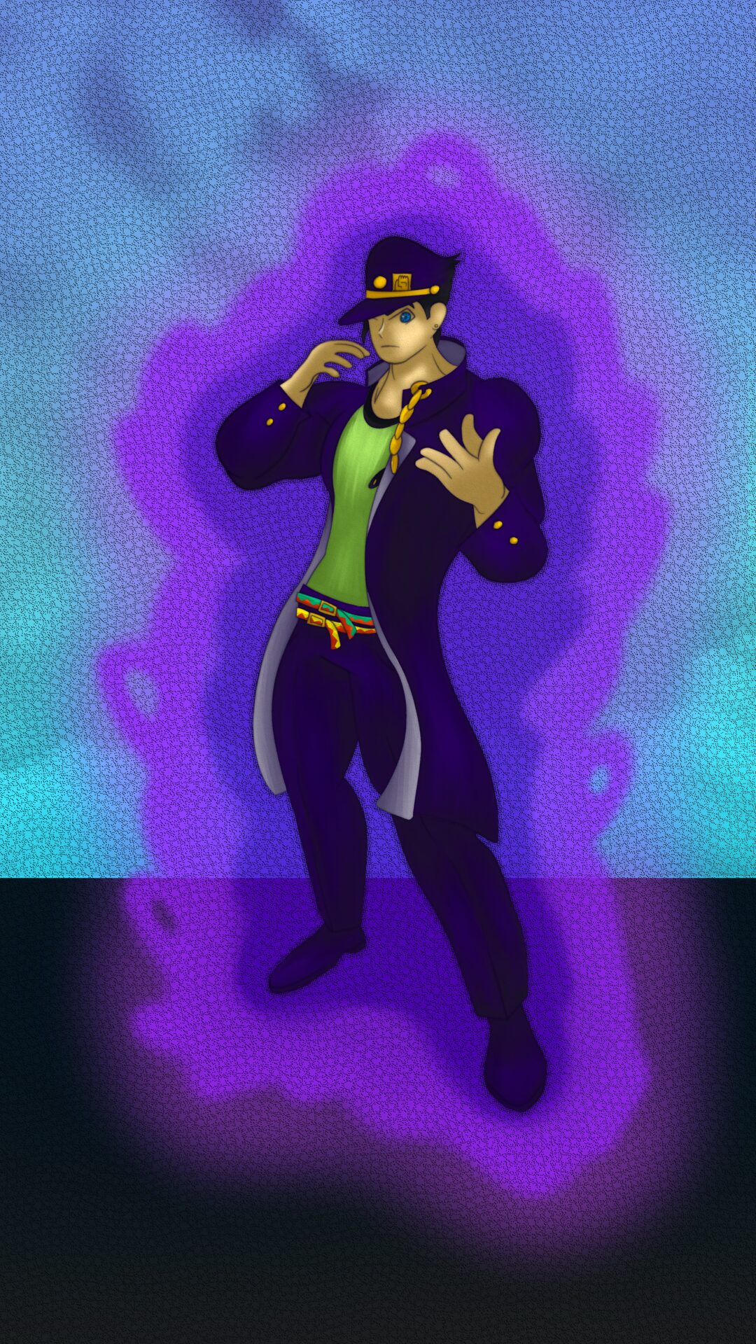 One of the first serious drawings I did on my first drawing tablet, which I cringe looking back on now