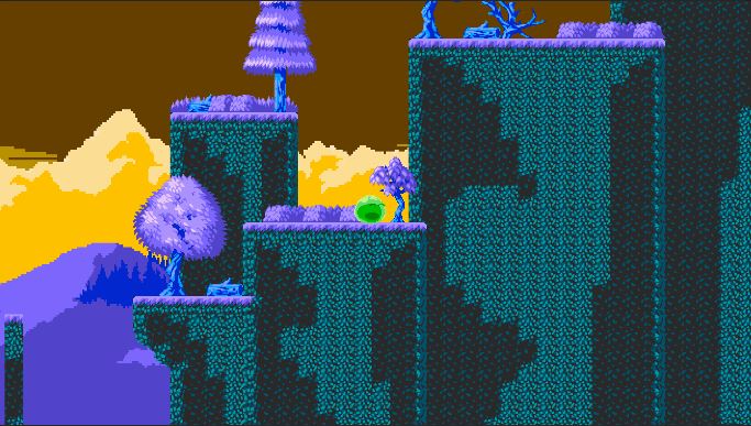 Just a slime in a magic forest