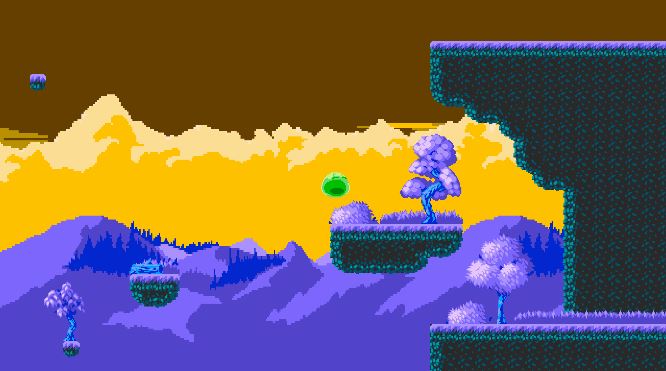Just a slime jumpin around